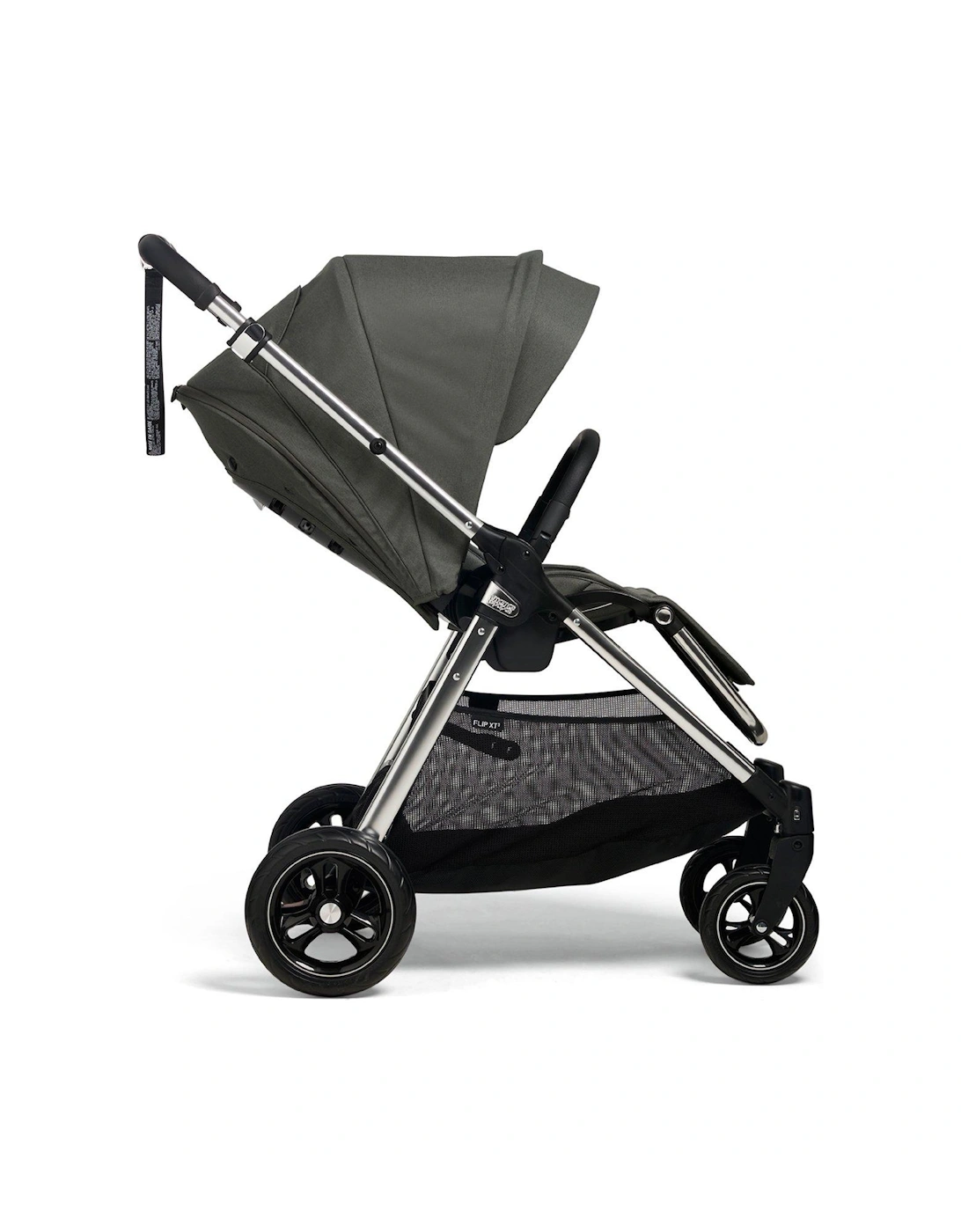 Flip XT3 Harbour Grey Essential Kit (Inc Pushchair, Carrycot, Adaptors, Cupholder, Bag, Footmuff)