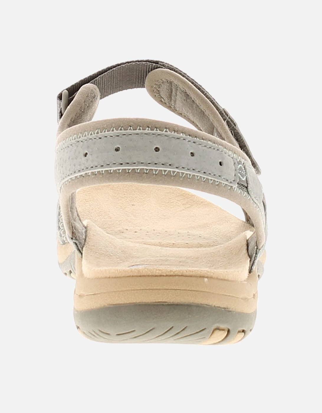 Free Spirit Womens Sandals Walking Trekking Frisco Touch Fastening grey UK Size