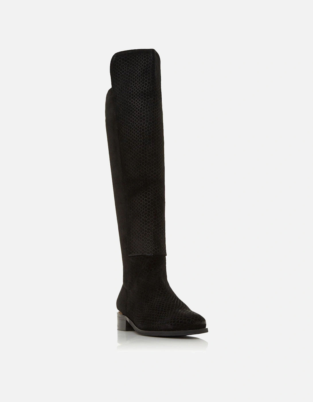 Ladies Trische Luxe Xx - Embossed Knee Boots, 11 of 10