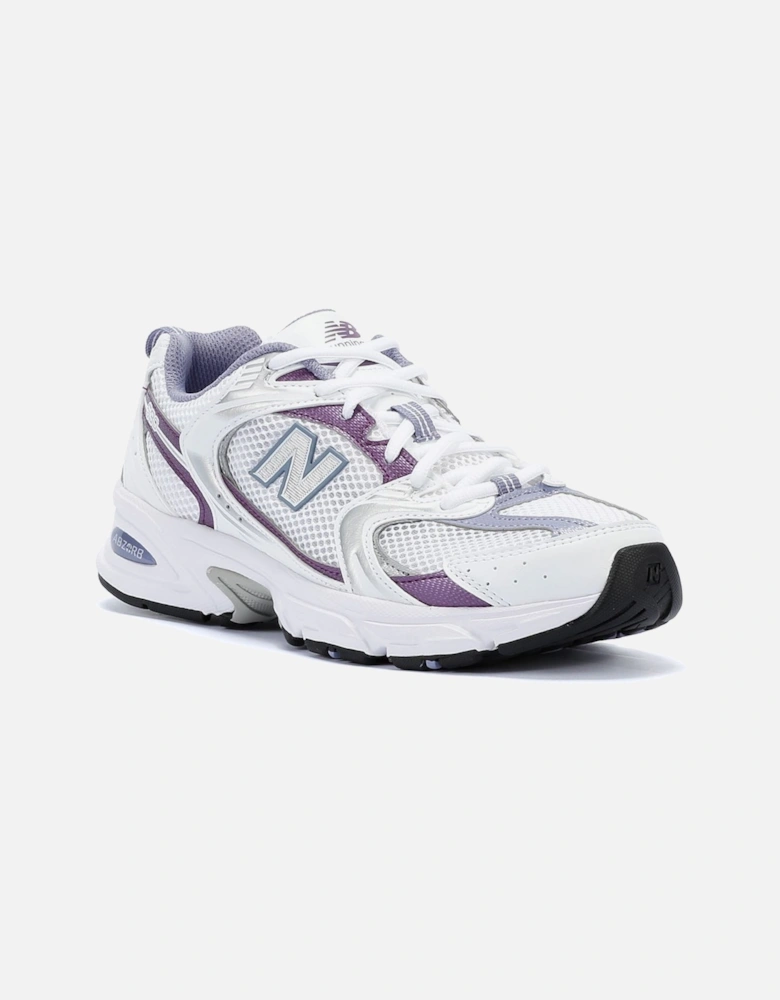 530 White/Purple Trainers