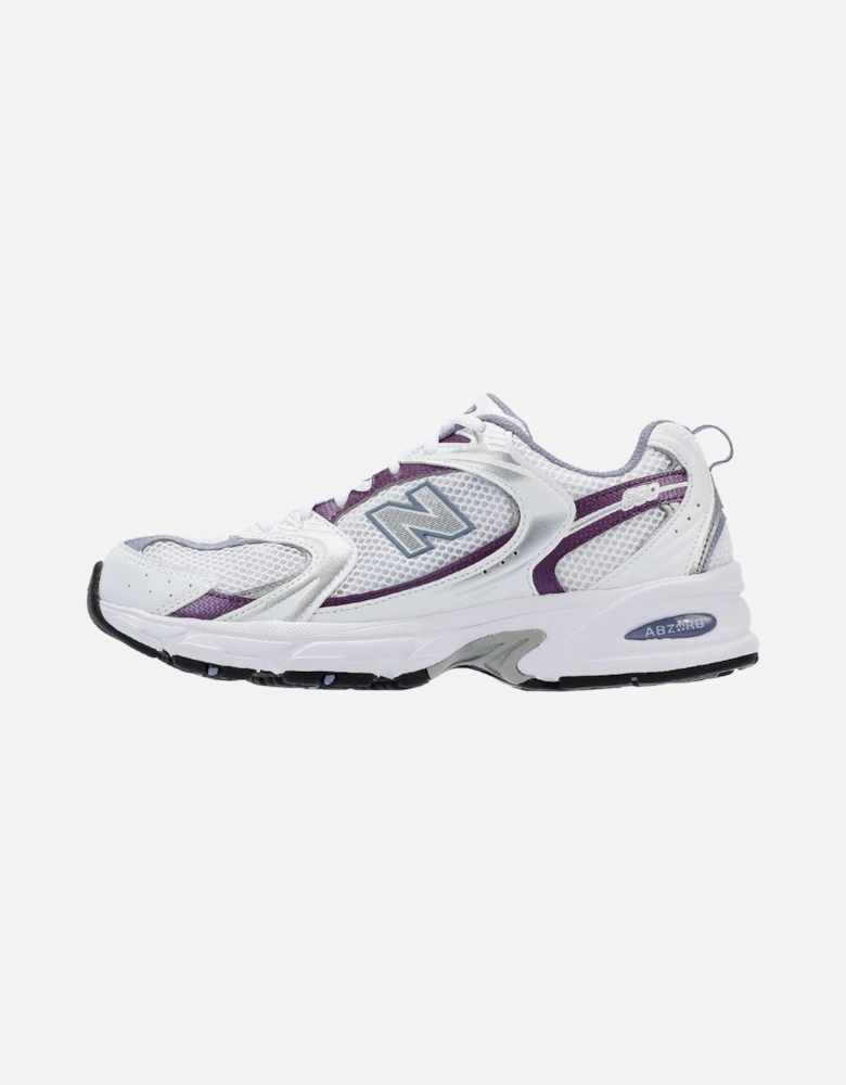 530 White/Purple Trainers