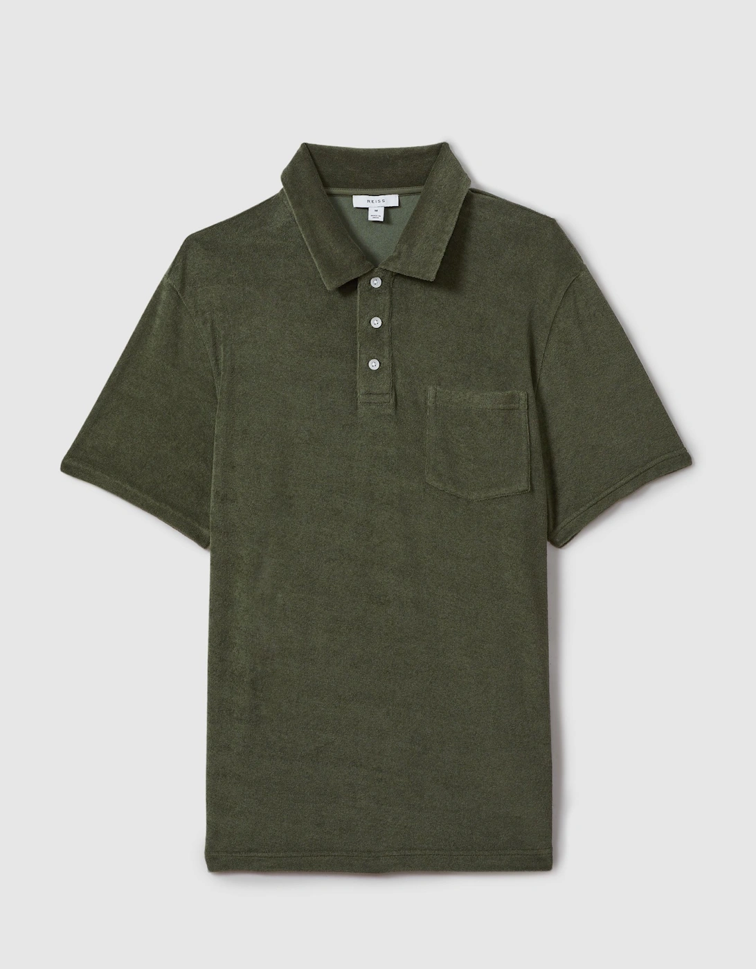 Towelling Polo Shirt, 2 of 1