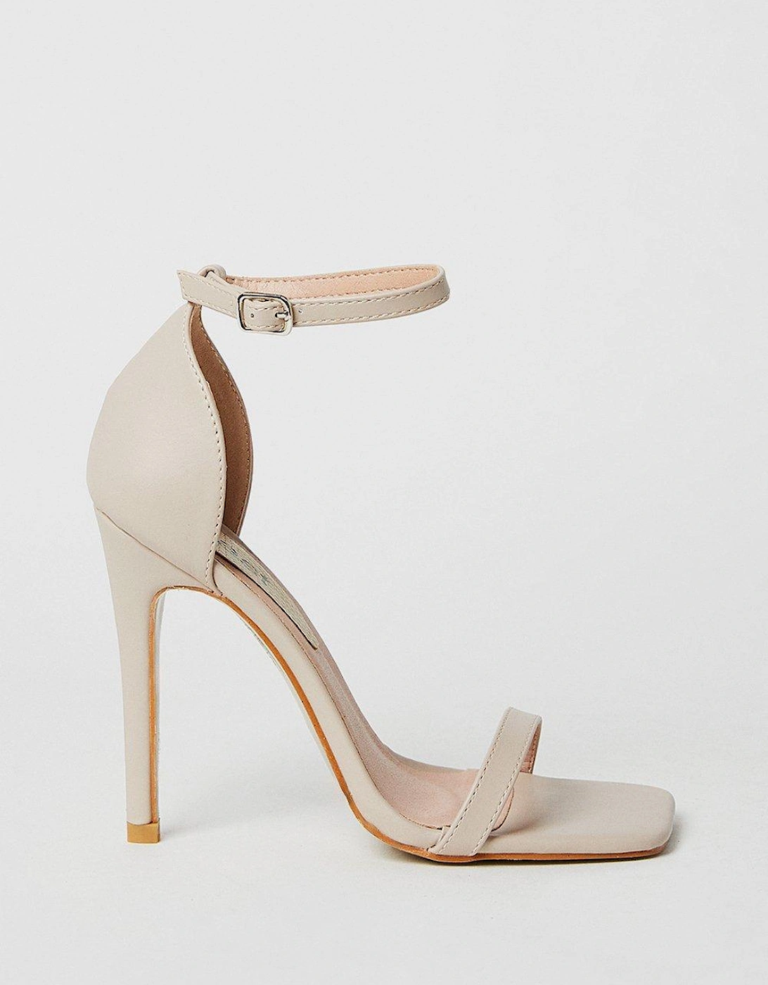 Theonne Barely There High Stiletto Heeled Sandals, 5 of 4