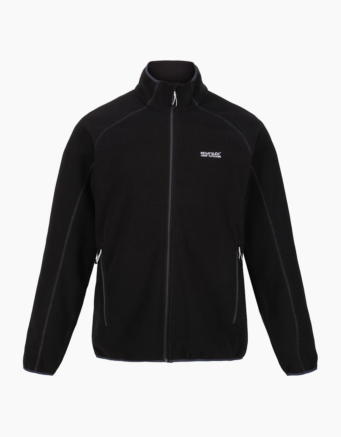 Regatta Men's Black Hadfield Full Zip Fleece Jacket  5XL