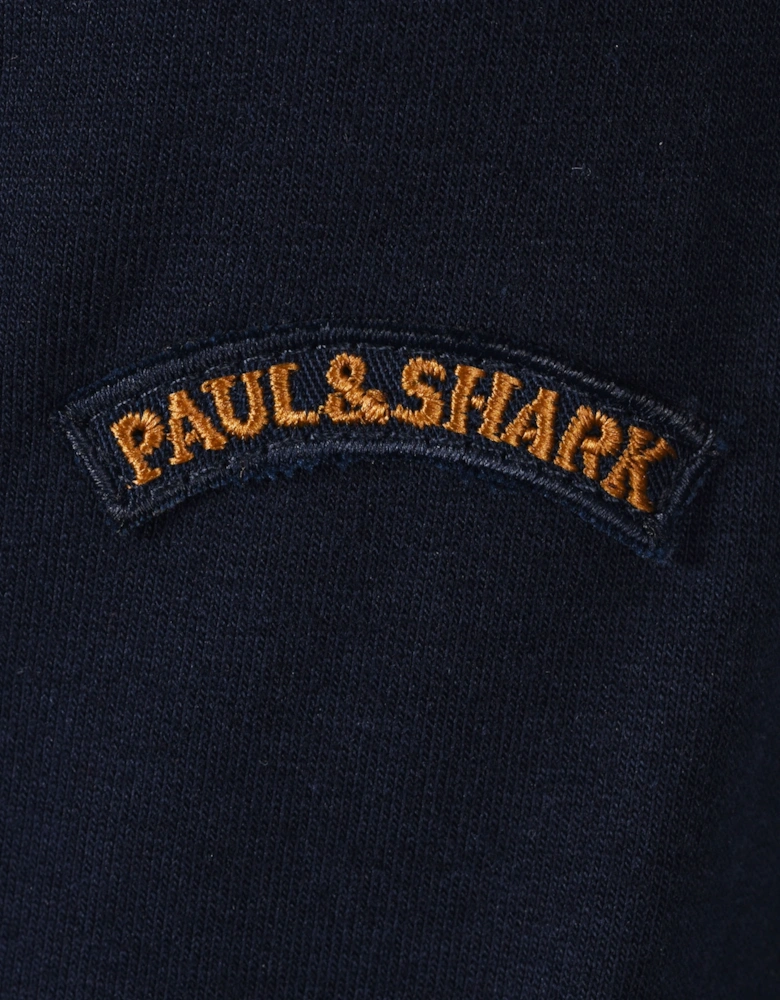 Paul And Shark Cotton Half Zip Navy
