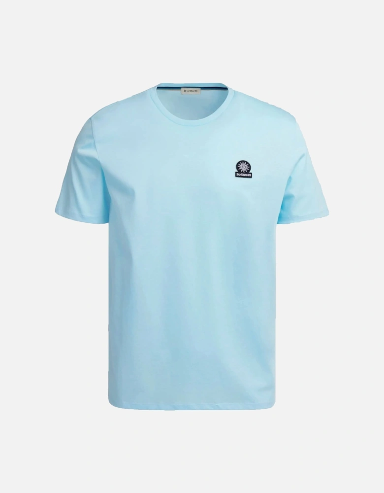 Badge Logo T-shirt Crystal Blue