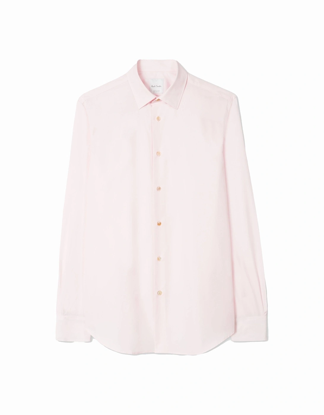 Stripe Cuff Tailored Cotton Shirt Pink, 7 of 6