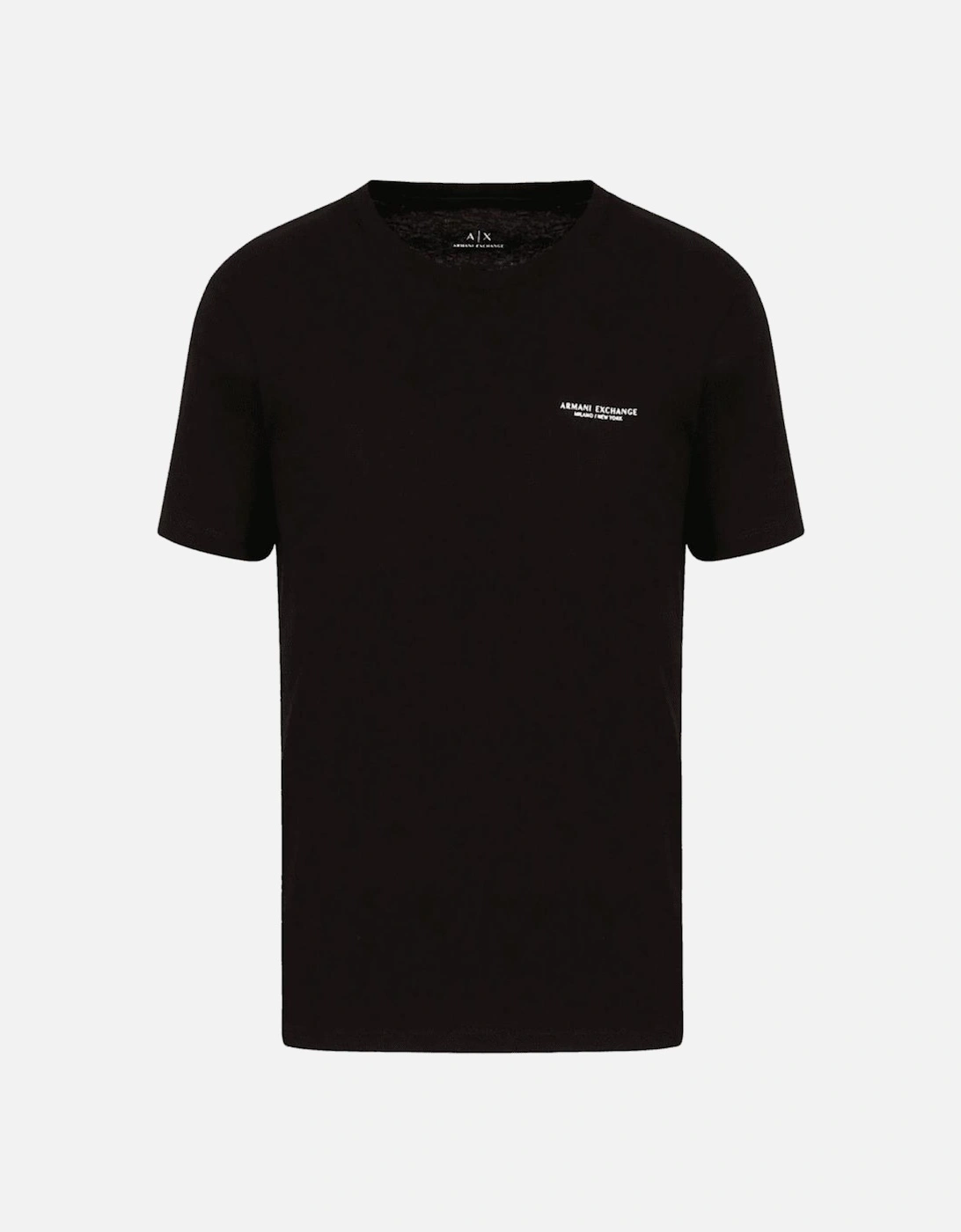 Cotton Milano Print Black T-Shirt, 4 of 3