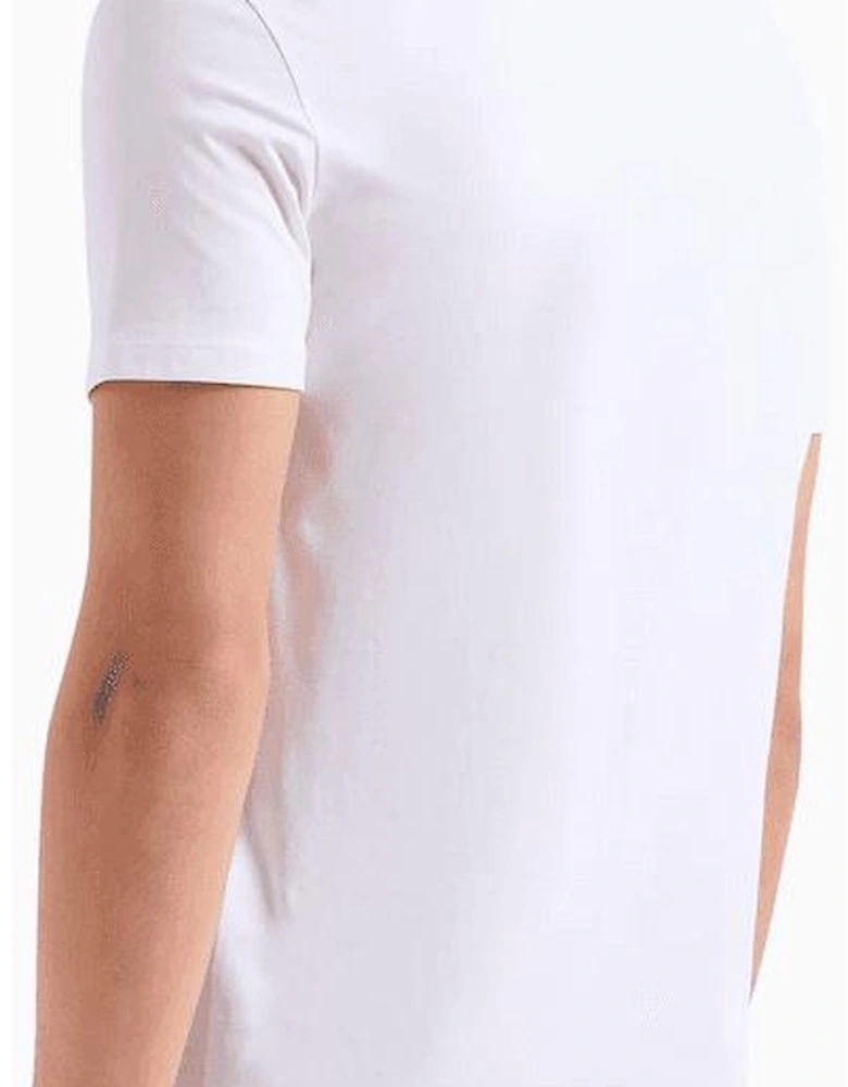 Cotton Milano Print White T-Shirt