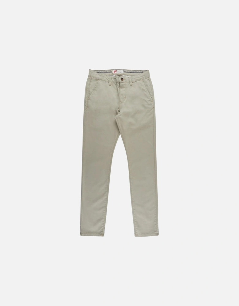 Bromley casual 4 pocket tapered chino - Desert Sage