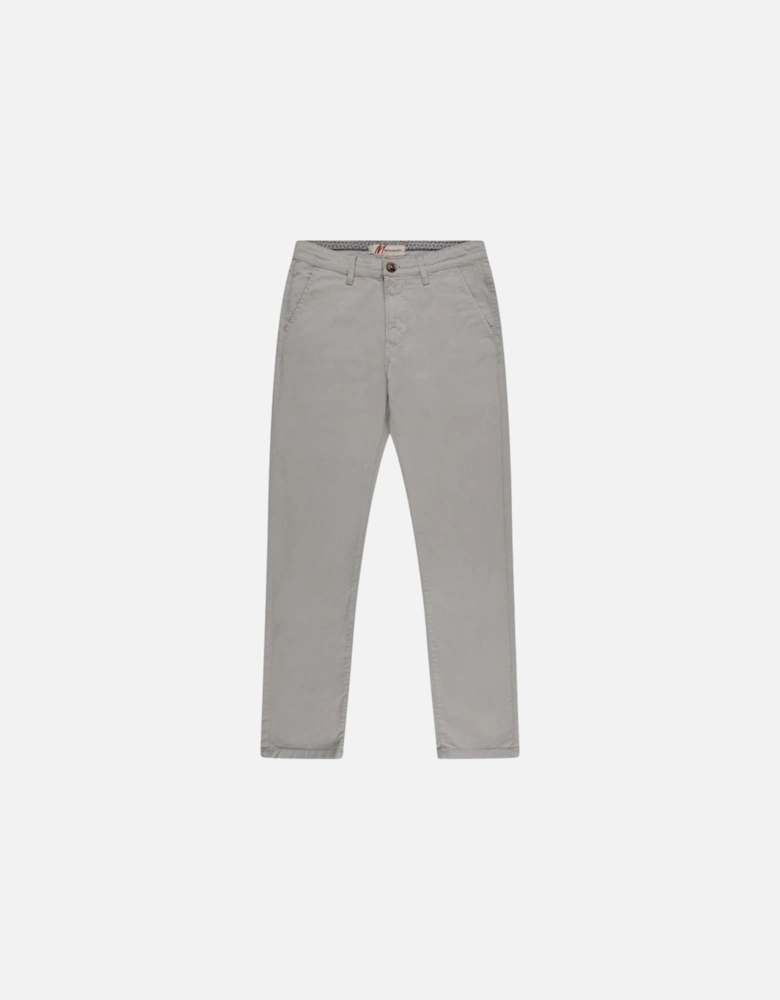 Bromley casual 4 pocket tapered chino - Lt Grey