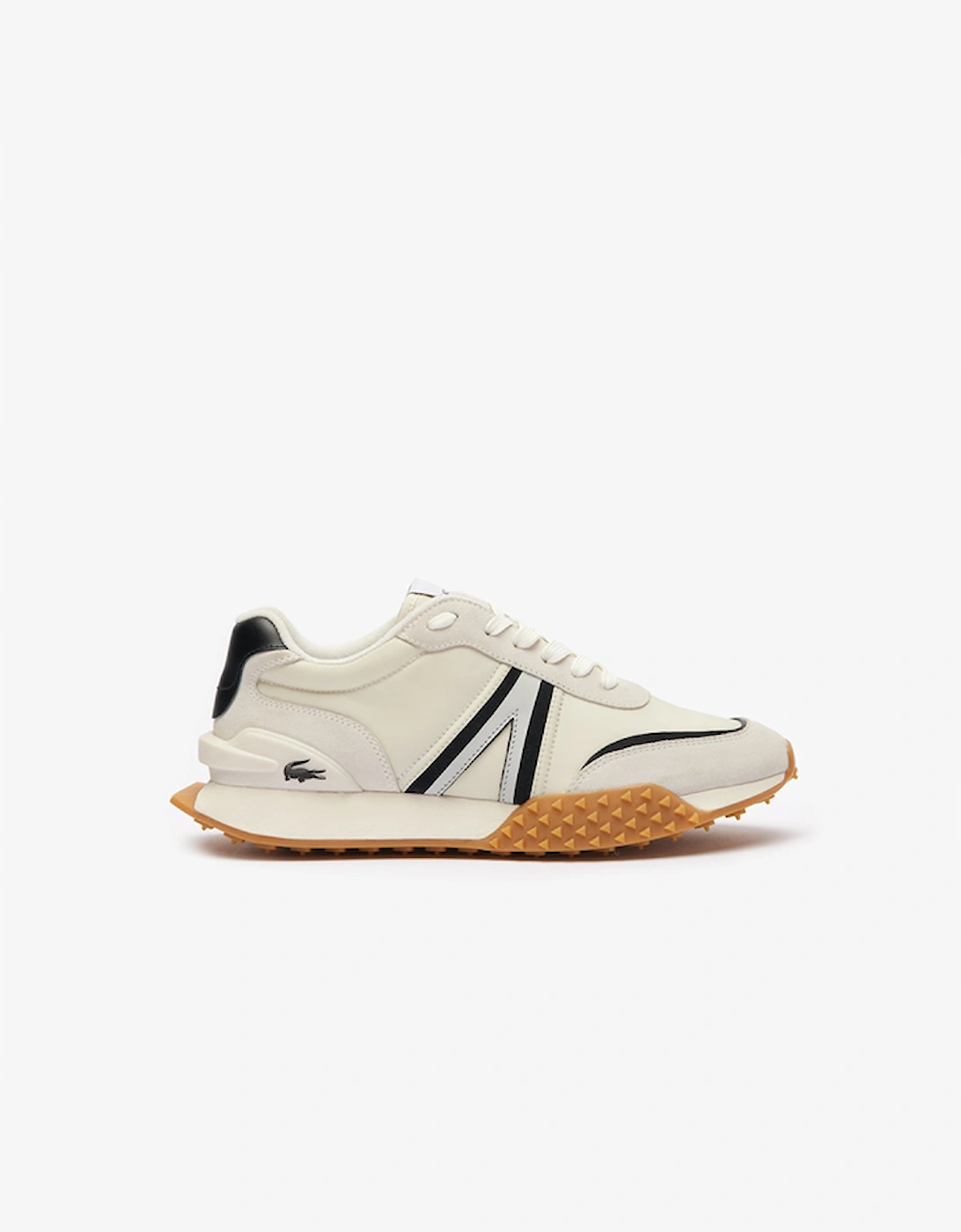 Men's Lacoste Men's L-Spin Deluxe Tonal Trainers - White - Size: 12