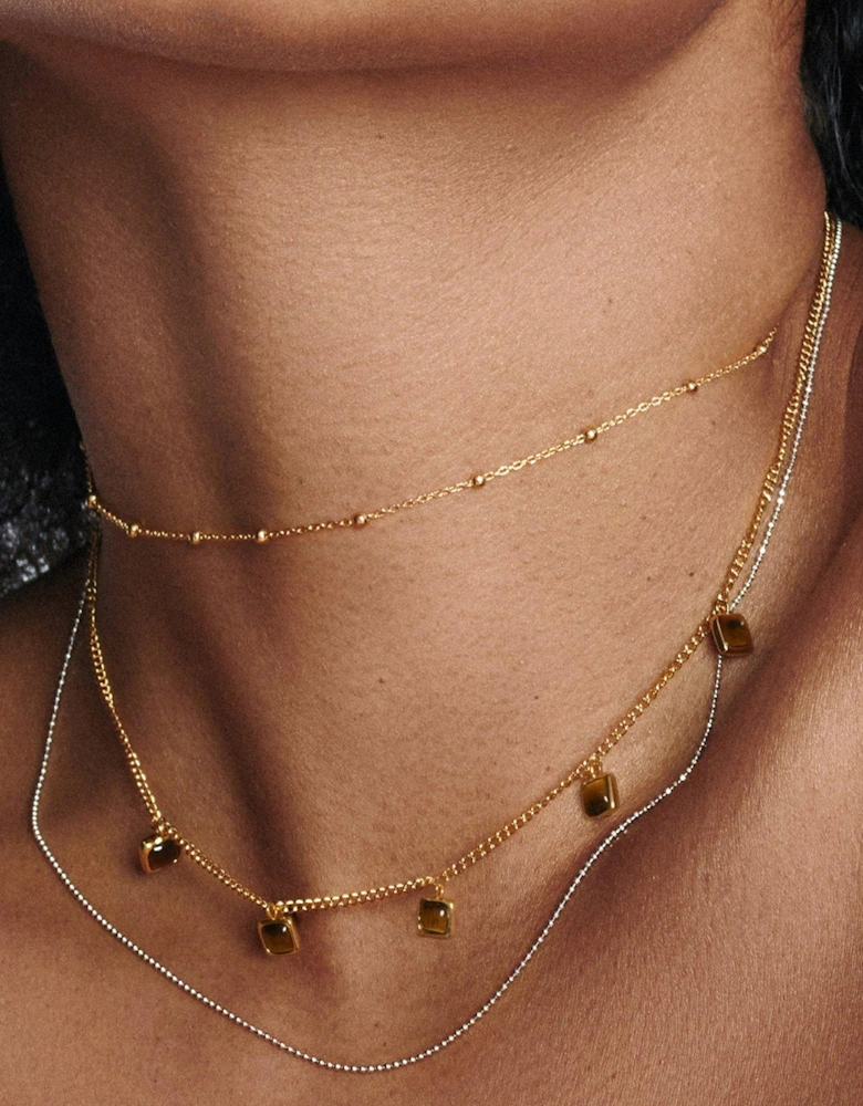 Micro Bead Chain Necklace
