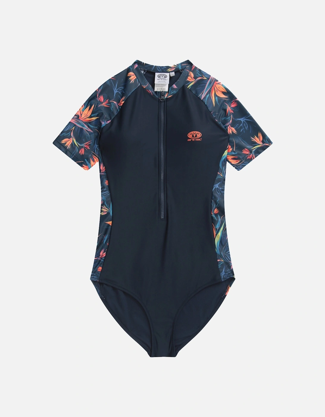 Womens/Ladies Isla Tropical Leaves Short-Sleeved Wetsuit, 6 of 5