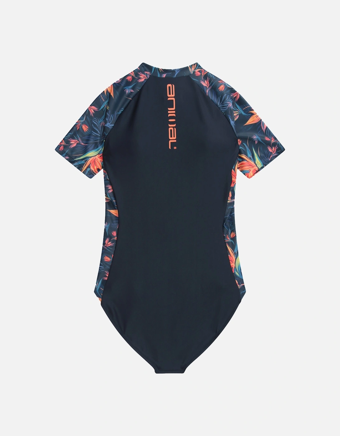 Womens/Ladies Isla Tropical Leaves Short-Sleeved Wetsuit