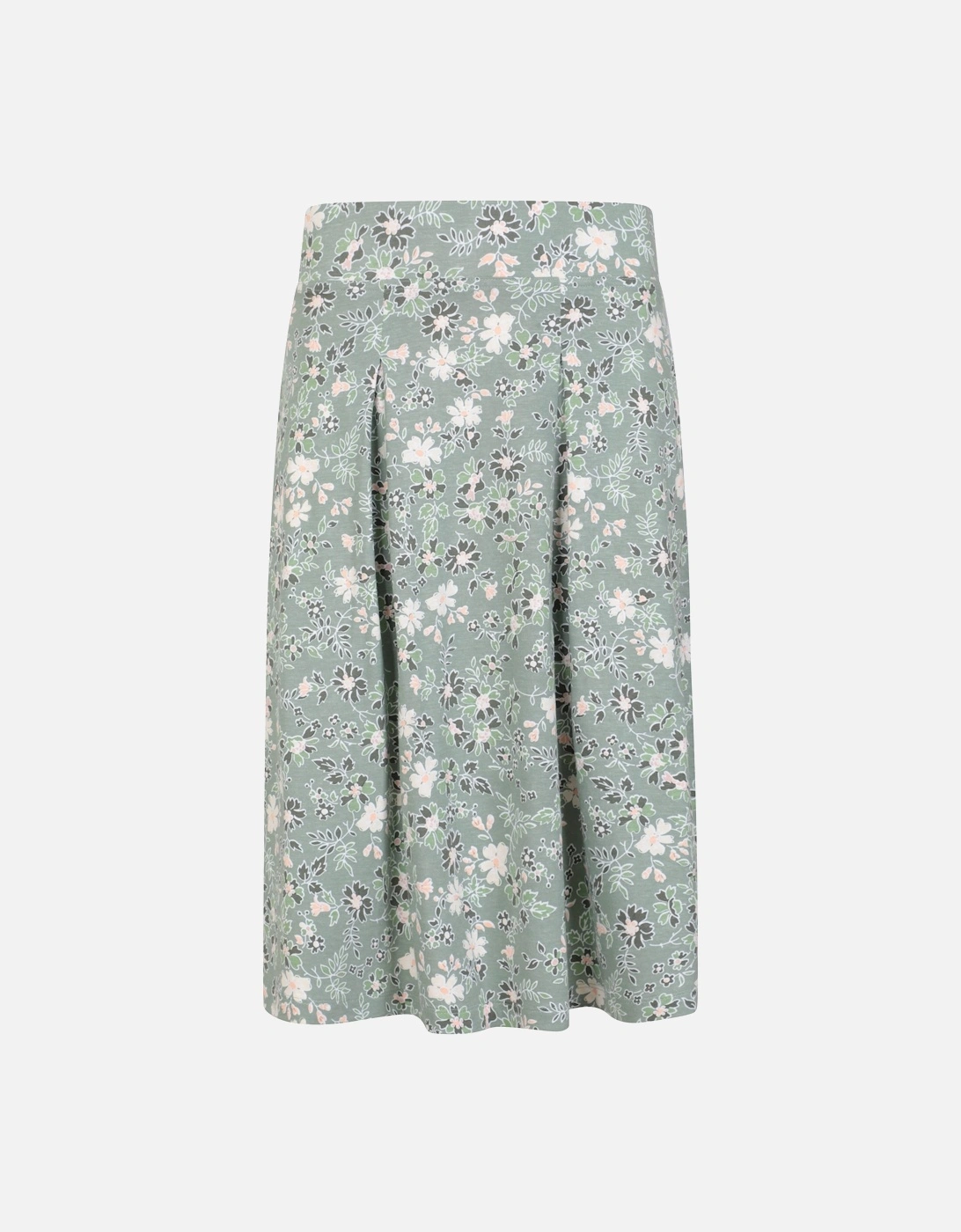 Womens/Ladies Waterfront Spotted Midi Skirt, 2 of 1