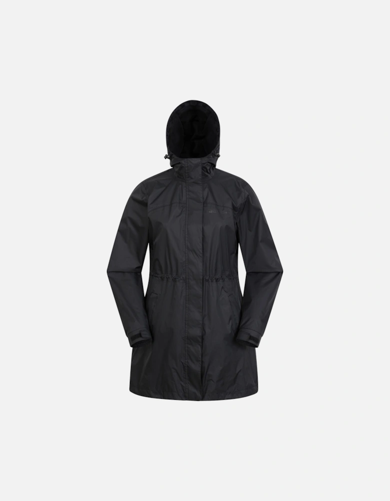 Womens/Ladies Torrent Longline Waterproof Lightweight Waterproof Jacket
