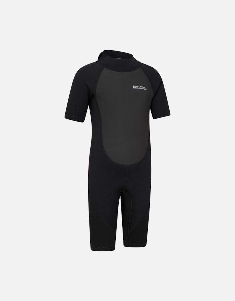 Childrens/Kids Shorty Logo Wetsuit