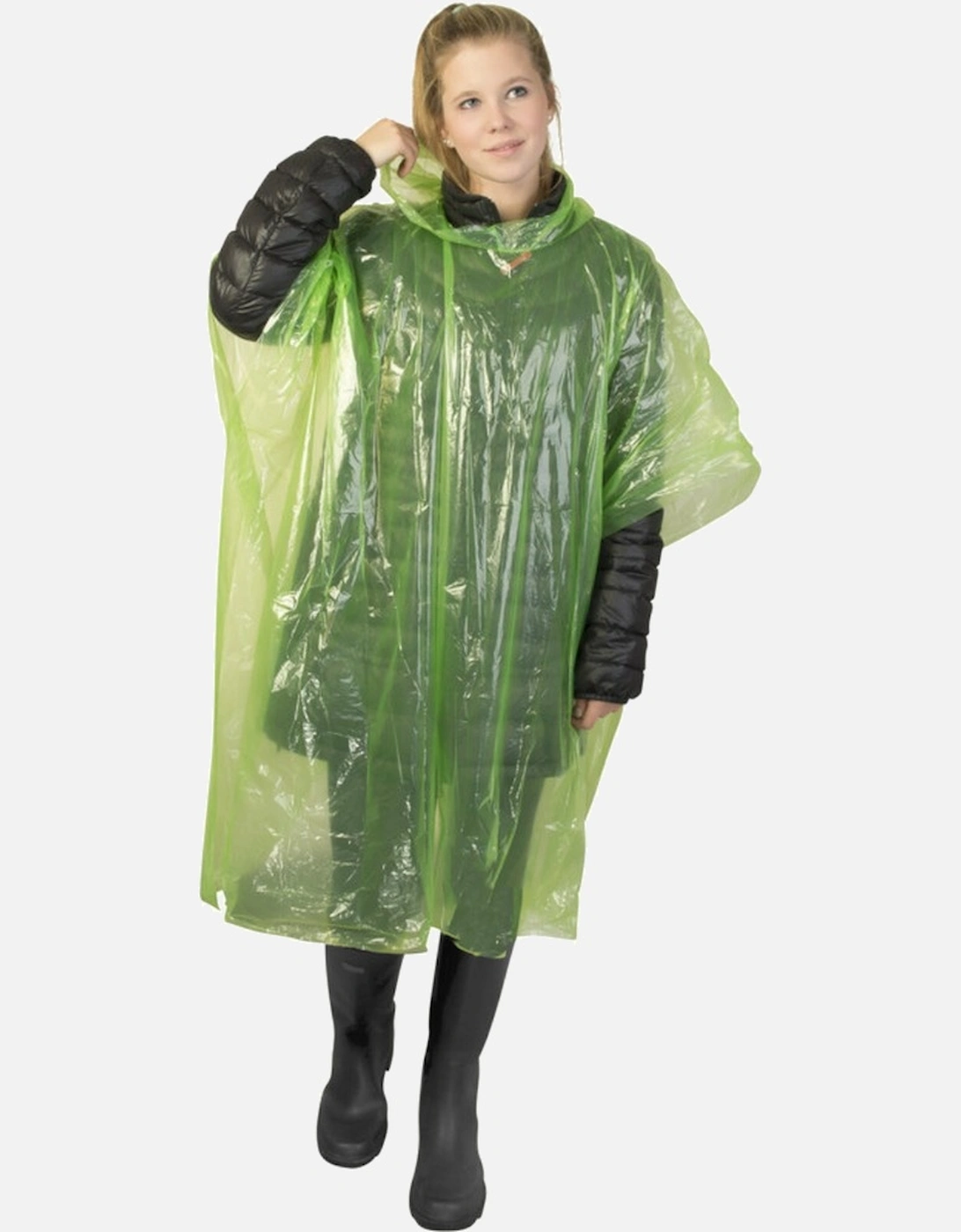 Unisex Adult Mayan Recycled Plastic Raincoat, 3 of 2