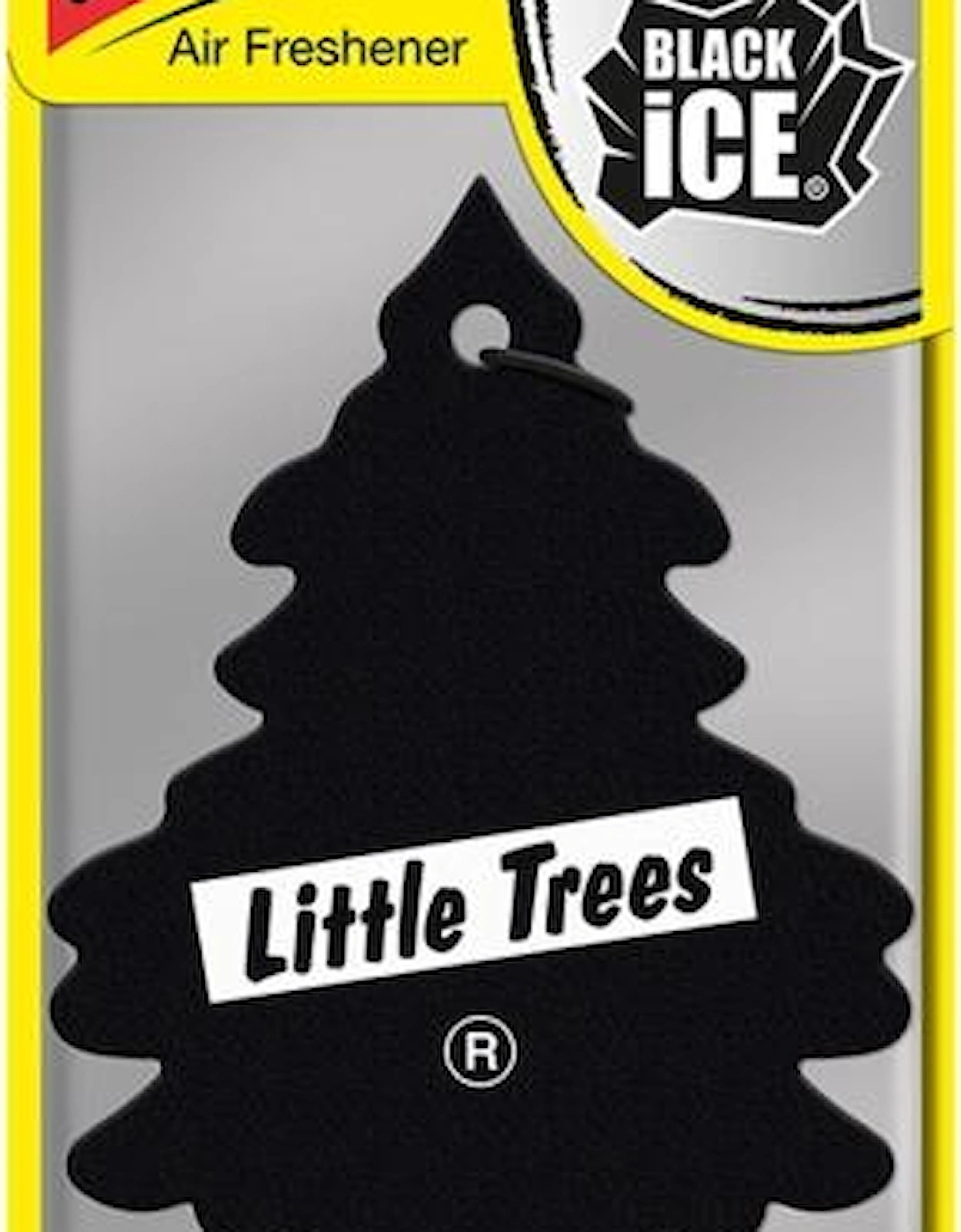 Little Trees Black Ice Hanging Air Freshener (Pack of 3), 2 of 1