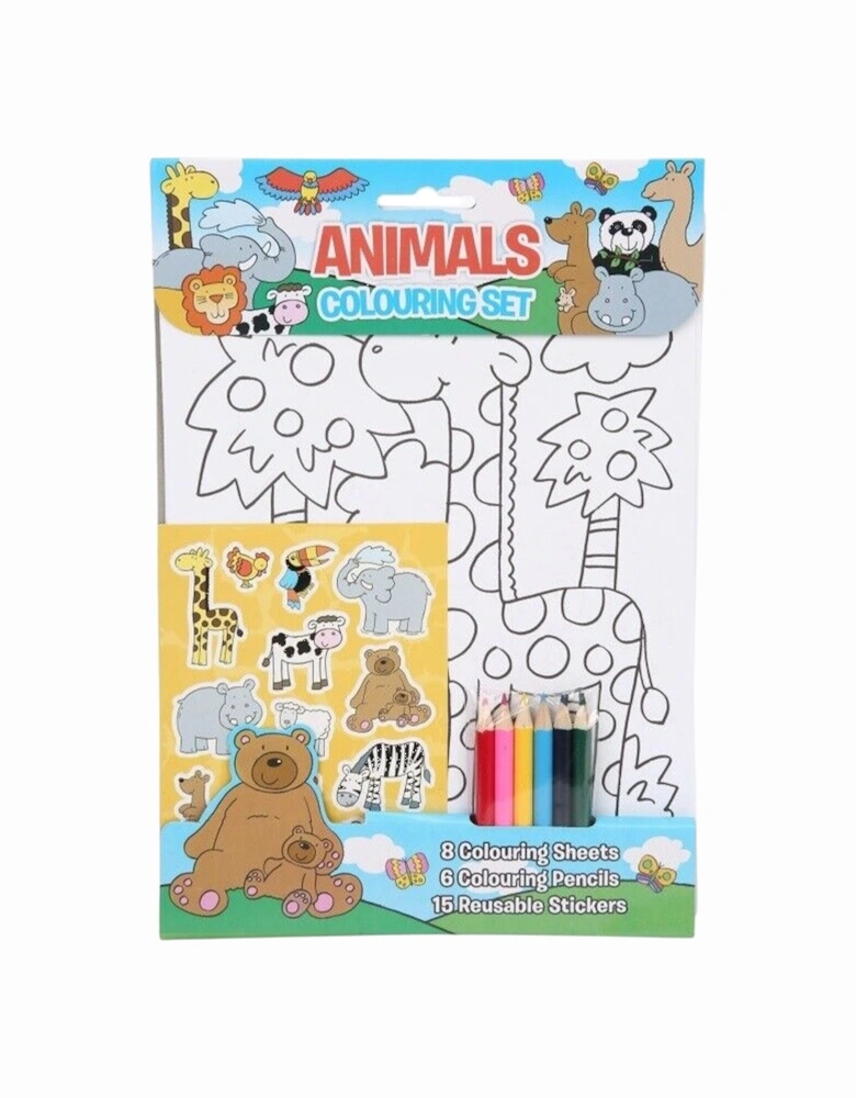 Animals Colouring Set