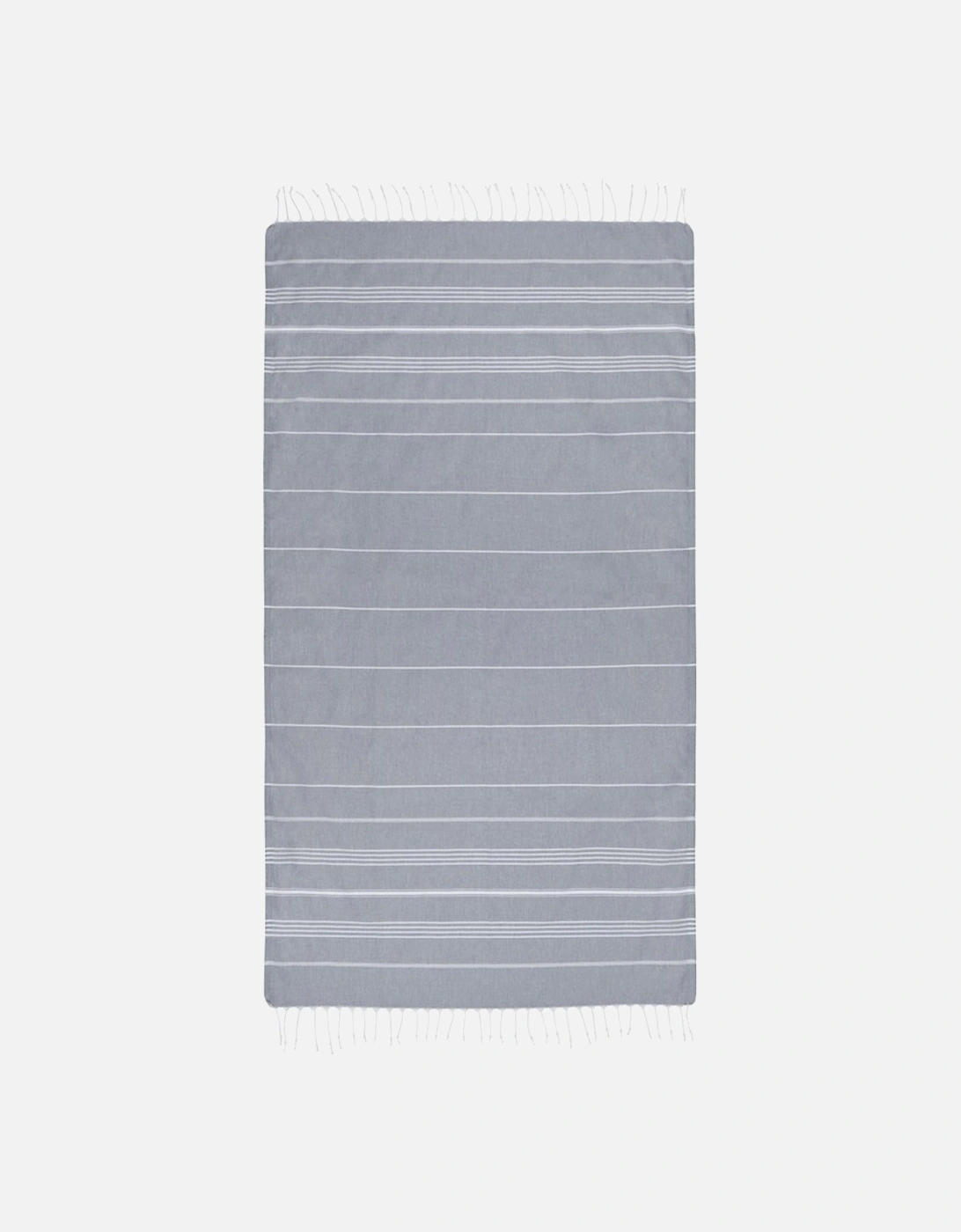 Anna Hammam Striped Cotton Beach Towel, 3 of 2