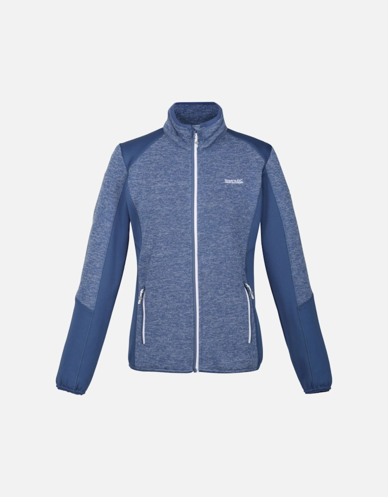 Womens/Ladies Lindalla V Marl Full Zip Fleece Jacket