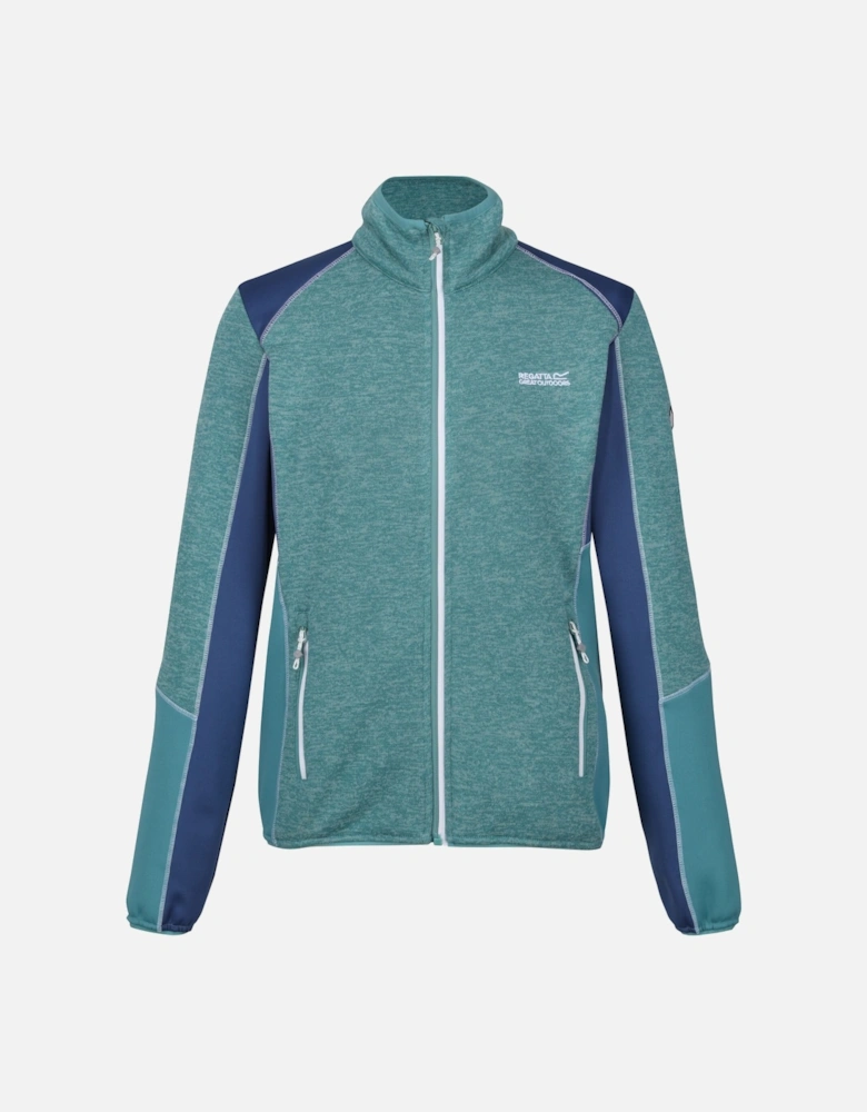 Womens/Ladies Lindalla V Marl Full Zip Fleece Jacket