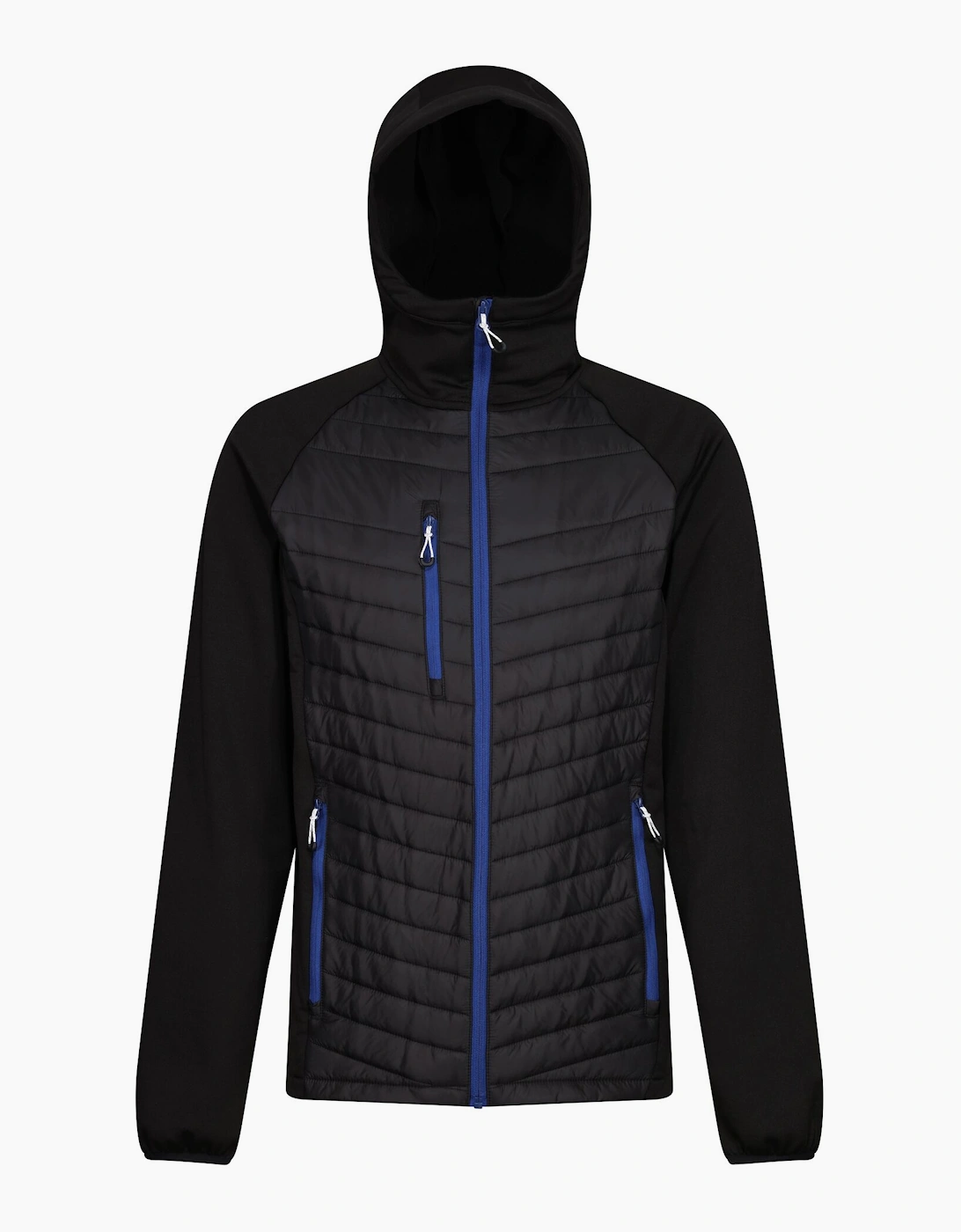 Regatta Men's Black Navigate Quilted Hybrid Jacket - Size: 46/Regular
