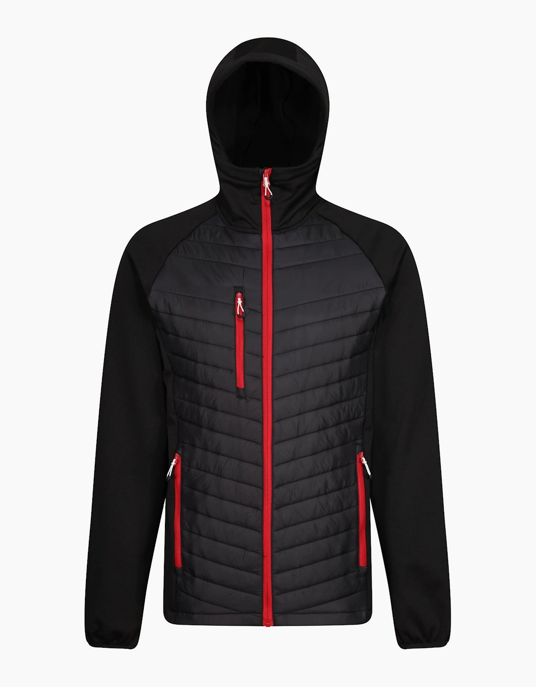 Regatta Men's Black Navigate Quilted Hybrid Jacket - Size: 38/Regular