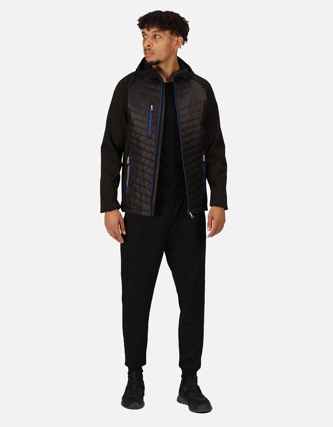 Mens Navigate Quilted Hybrid Jacket