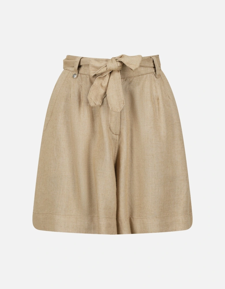 Womens/Ladies Sabela Paper Bag Shorts