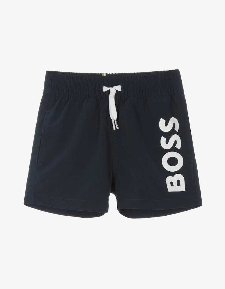 Boss Navy Toddler Swim shorts