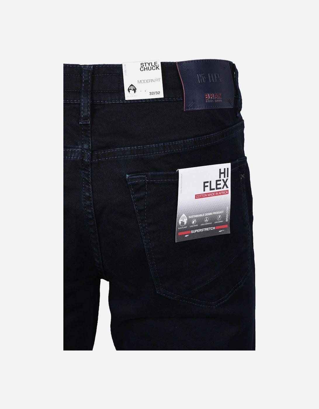 Chuck High Flex Slim Fit Jeans Dark Denim, 4 of 3