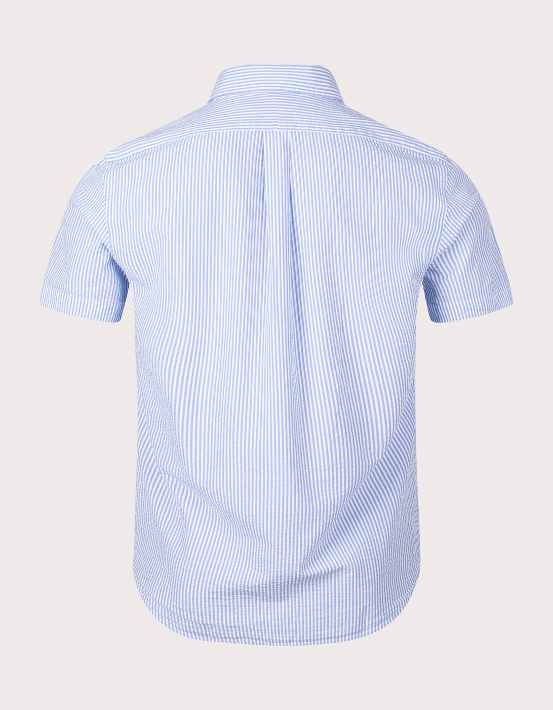 Custom Fit Short Sleeve Lightweight Stripe Shirt