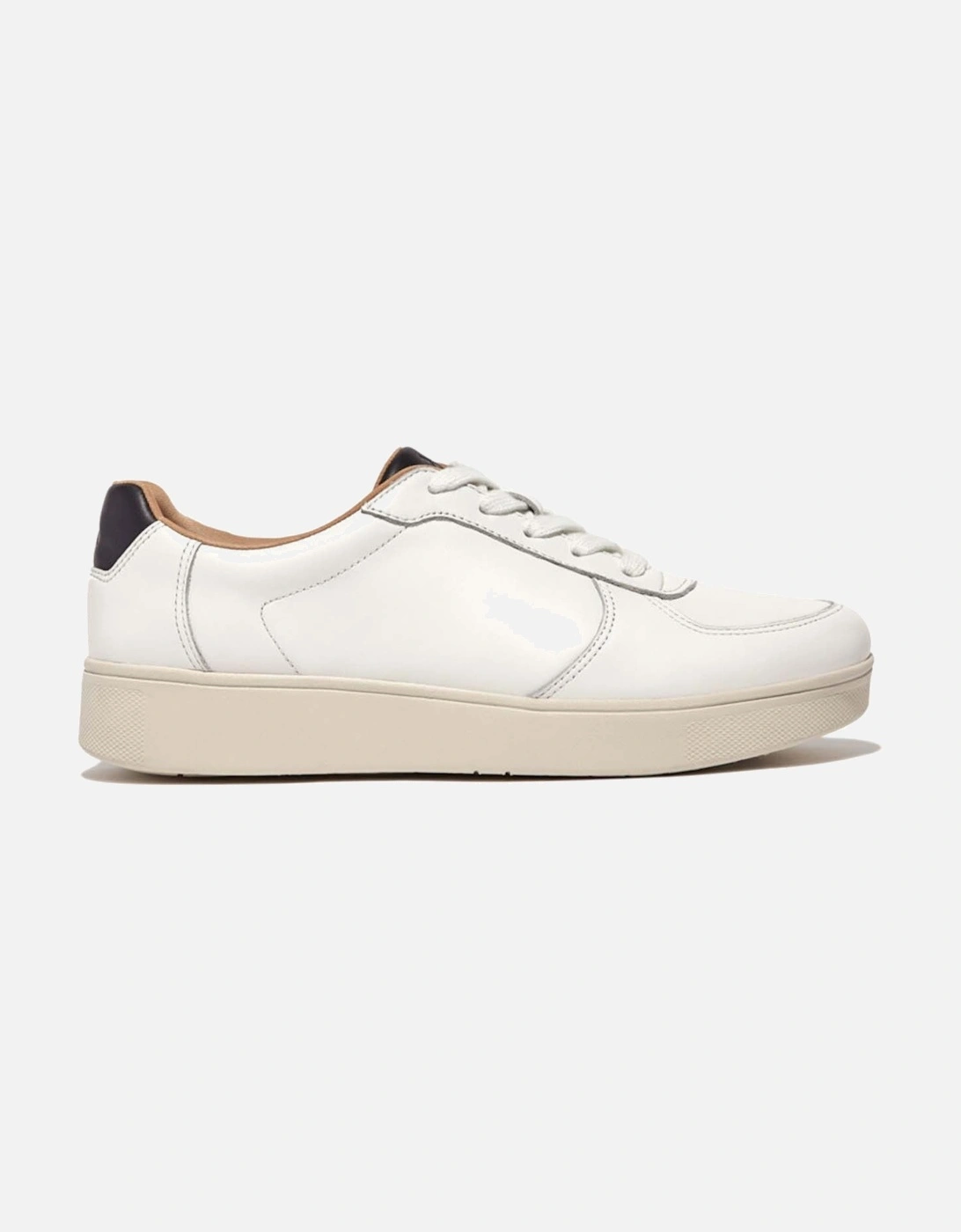 Womens Rally Leather Panel Trainers, 7 of 6