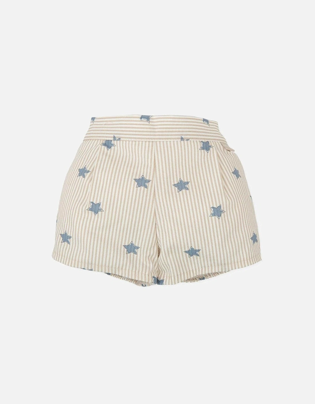 Baby Boys Striped Star Shorts