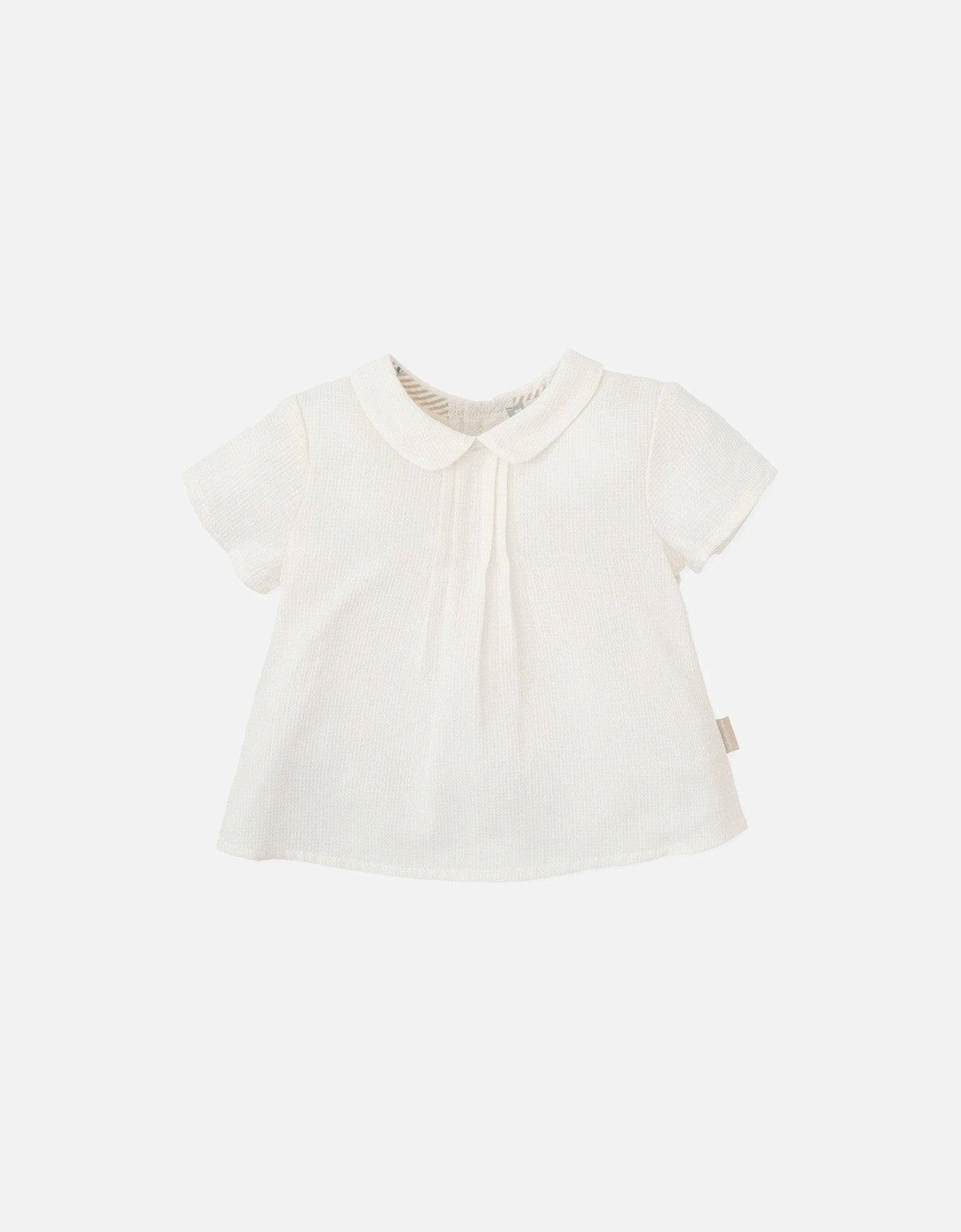 Baby Boys White Linen Shirt, 3 of 2