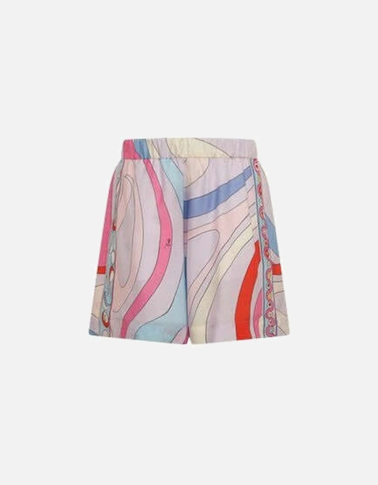 Girls  Iride Print shorts
