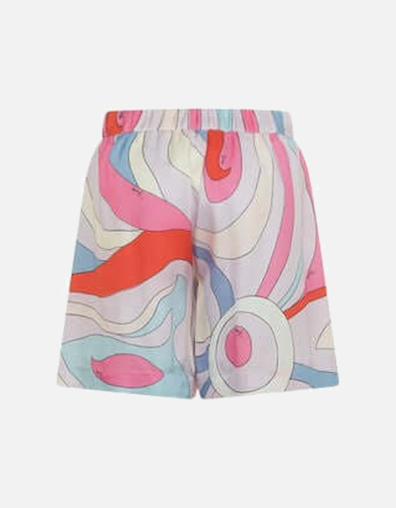 Girls  Iride Print shorts