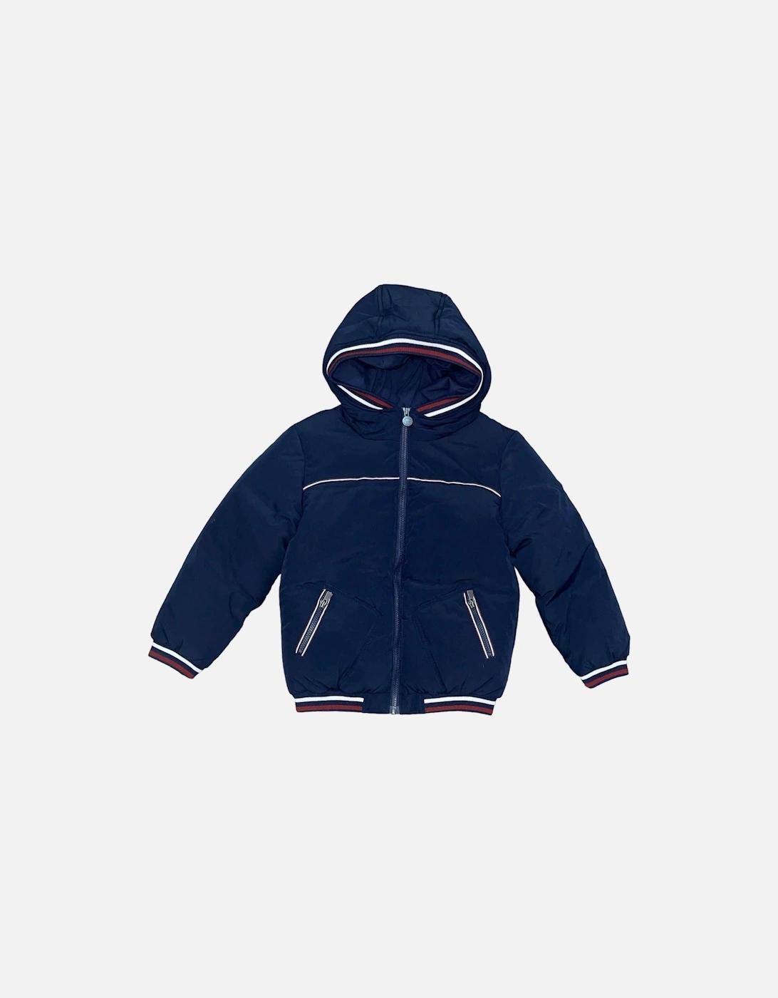 Boys Navy Coat, 2 of 1