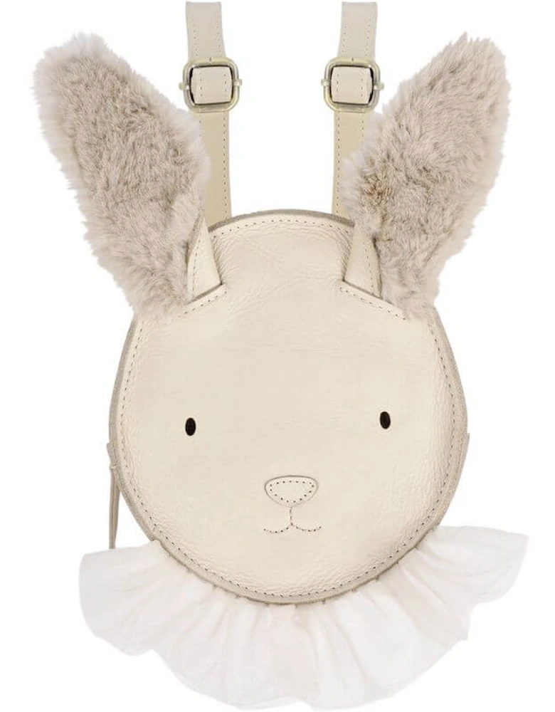 Cream Festie Rabbit Backpack