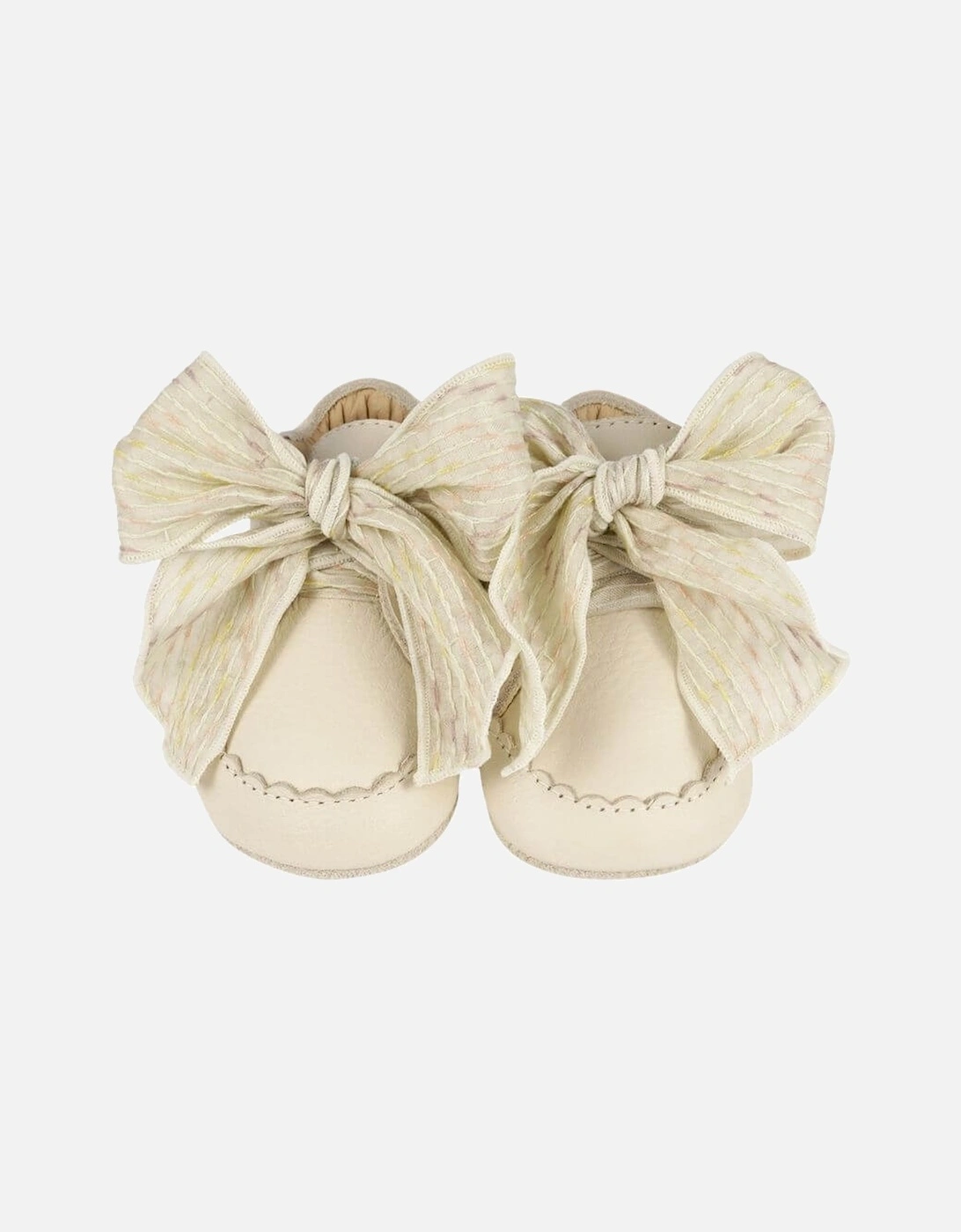Baby Lahna Cream Leather Pre Walker Shoes