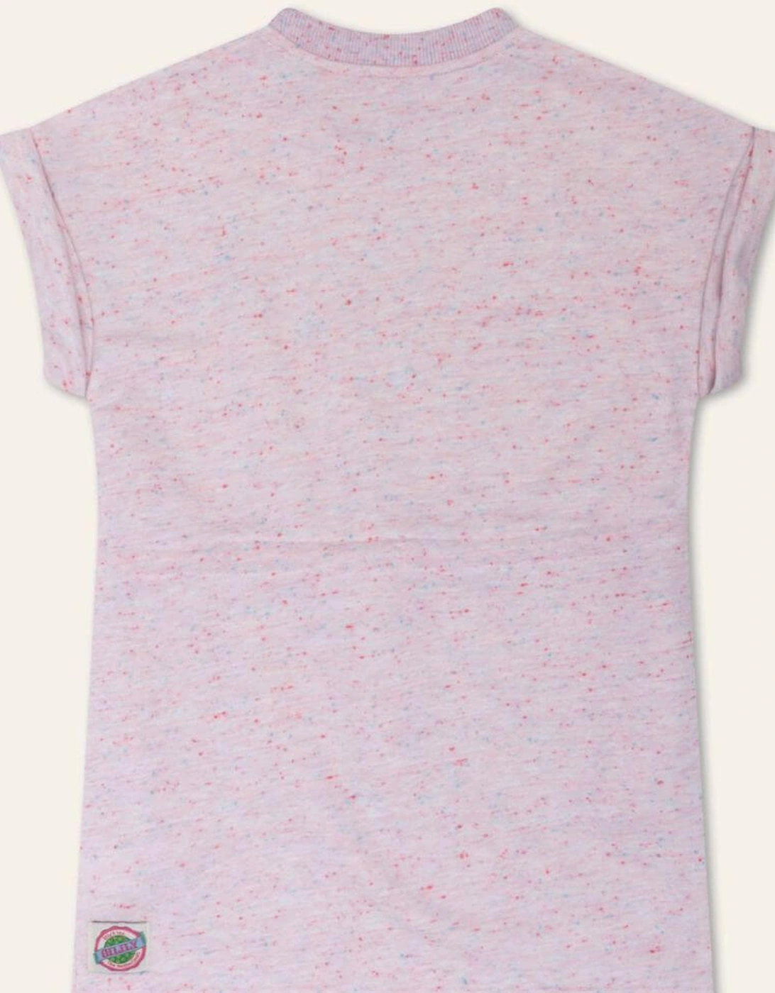 Girls Lilac Logo Sweater Dress