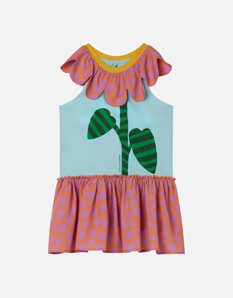 Girls Organic Cotton Racer Back Dress