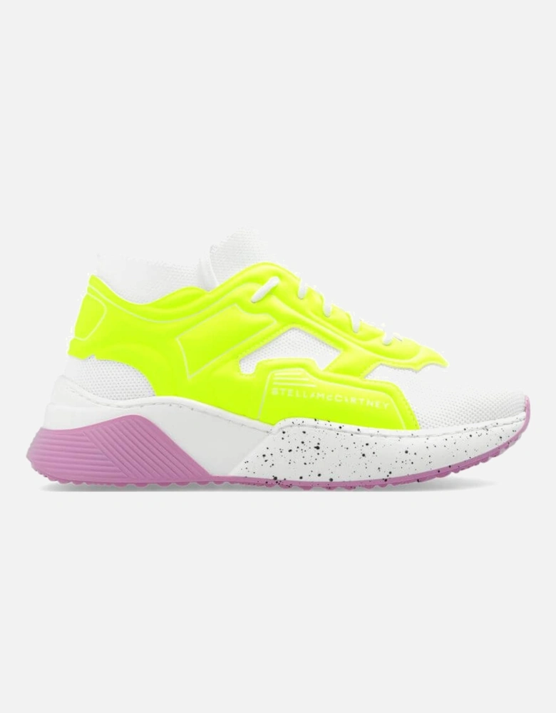 Girls Neon Yellow Trainers