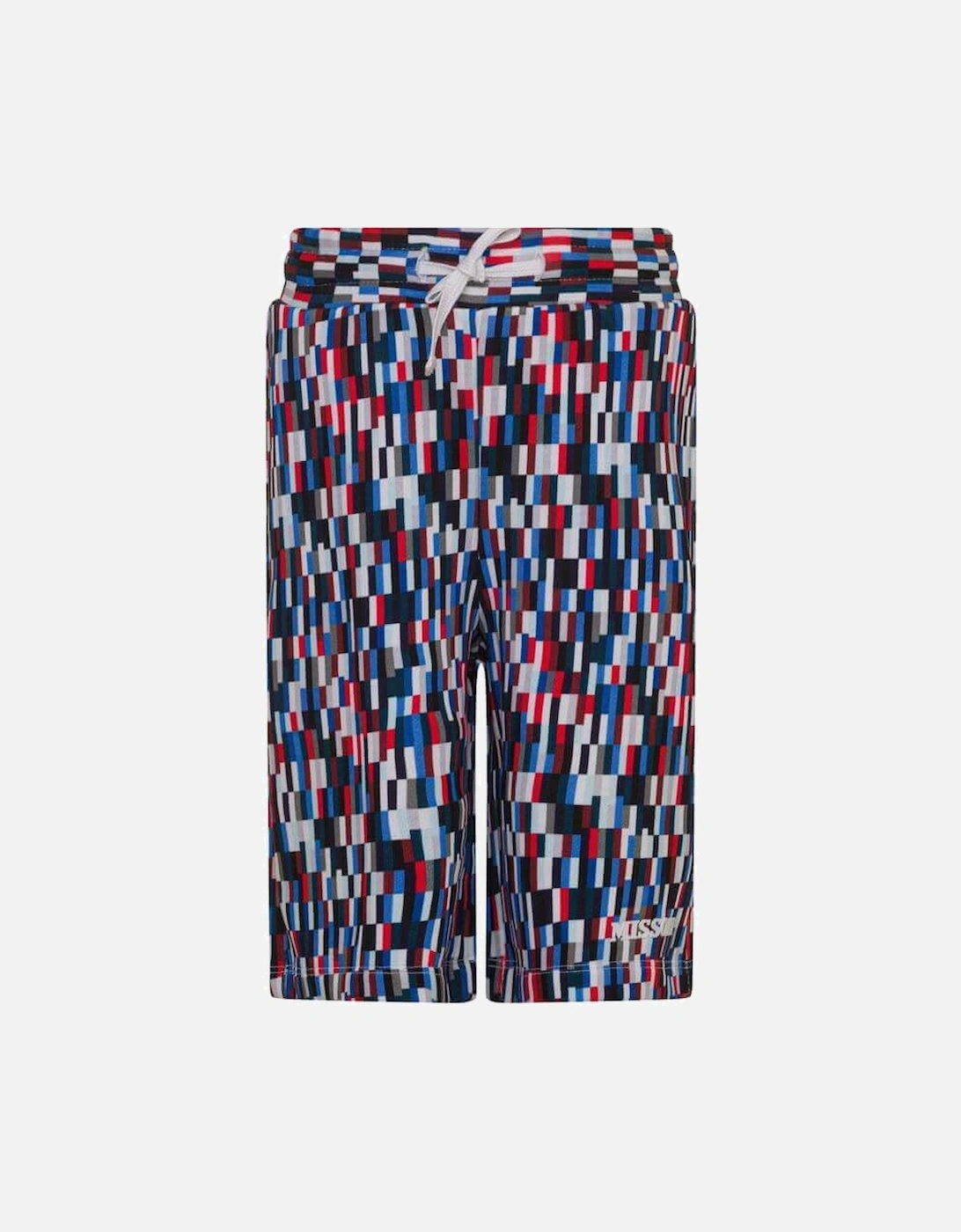 Boys Pixelprint Cotton Shorts, 4 of 3