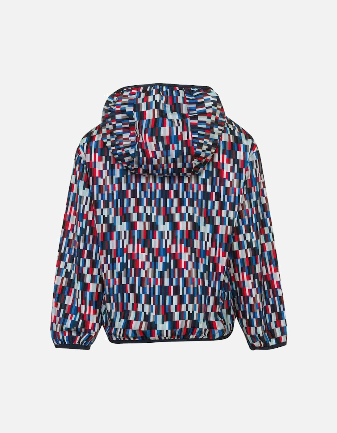 Boys Pixel Print Zip Up Jacket