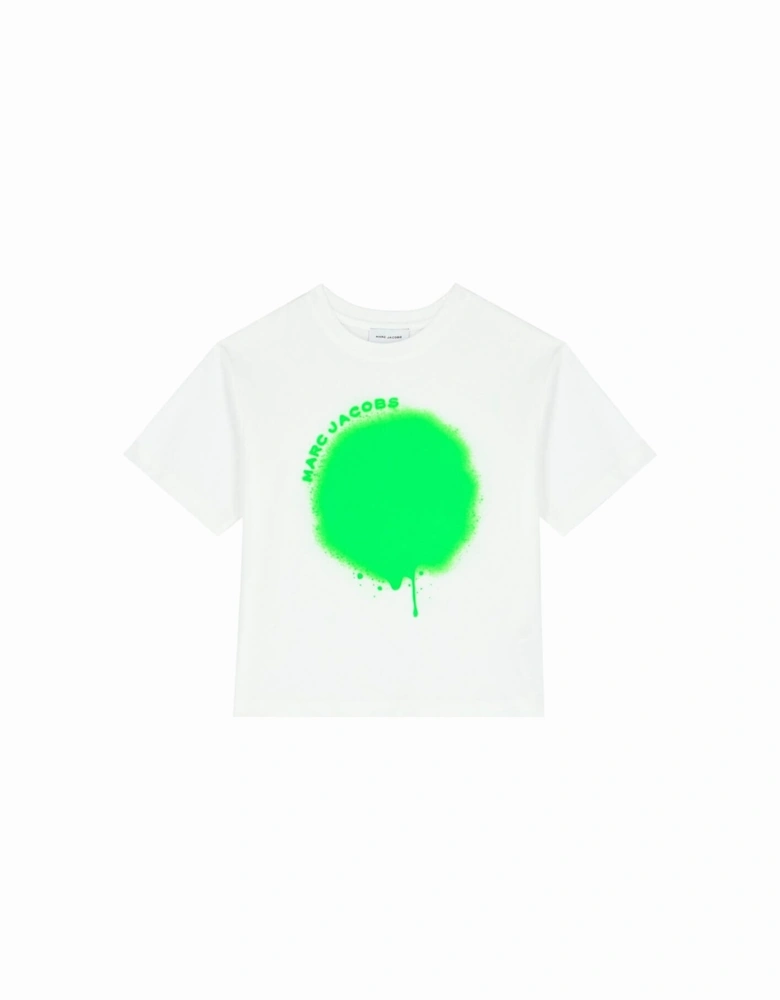 Boys Green Spray Paint T-Shirt