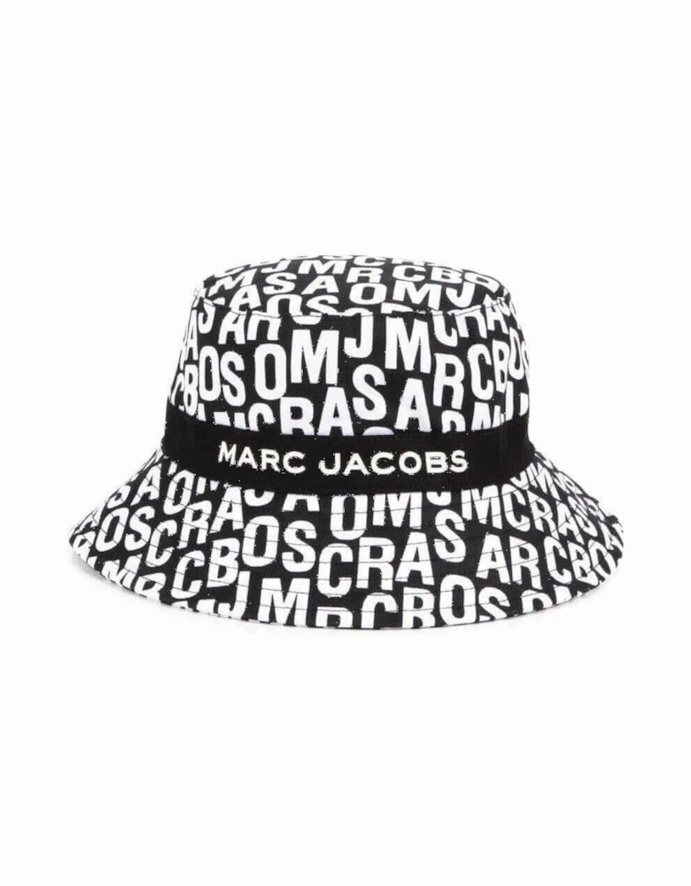 Unisex Jumbled Logo Bucket Hat